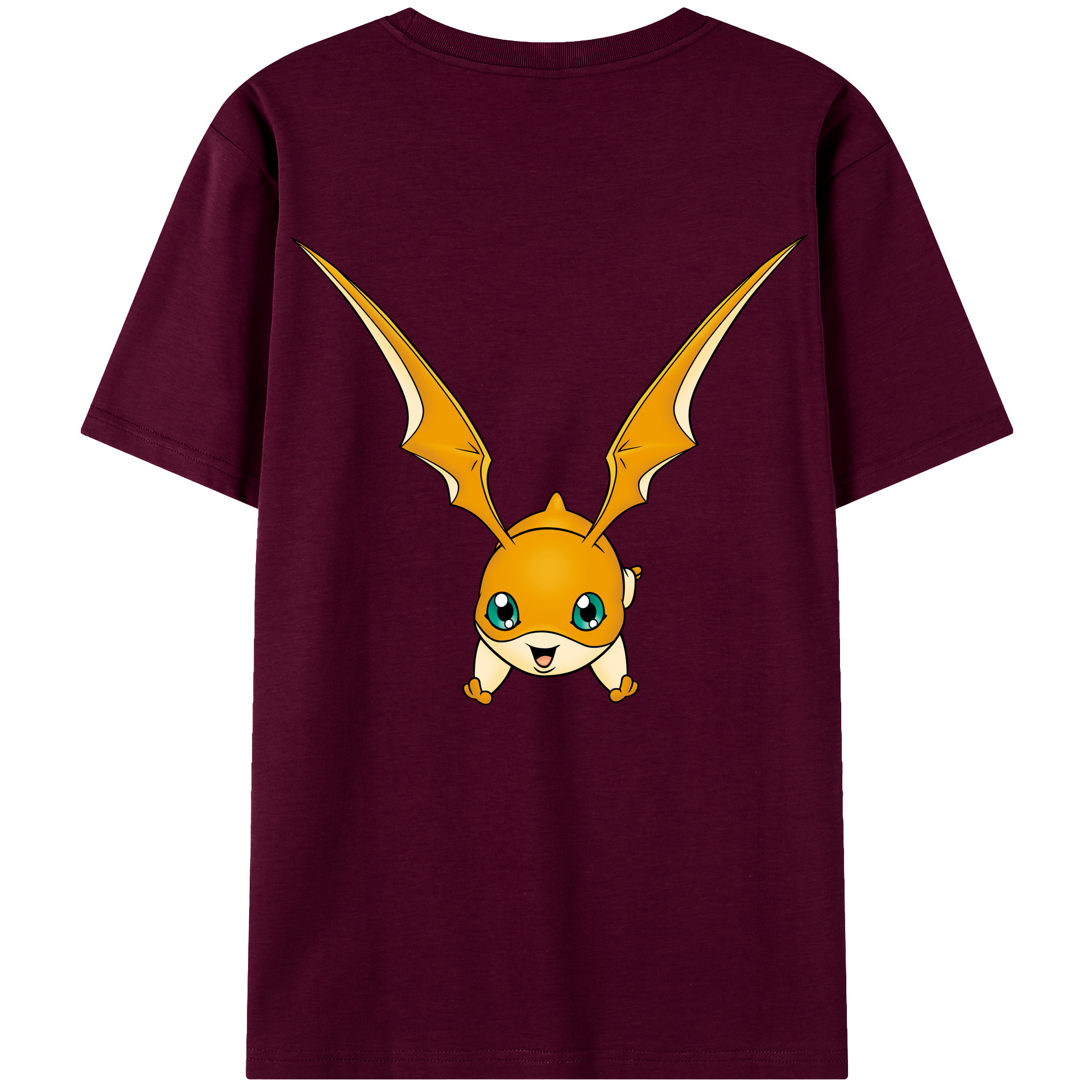 （画像用） Digimon デジタルモンスター/デジモン レディース半袖Tシャツ(バックプリント)